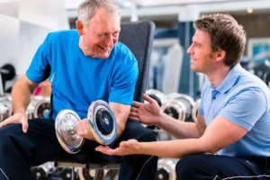 Personal trainer for seniors