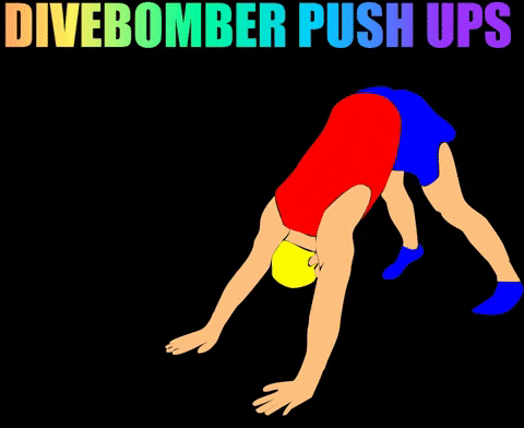 Dive-Bomber Push-Ups